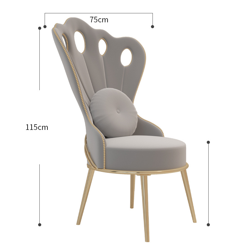 Peacock chair-color note