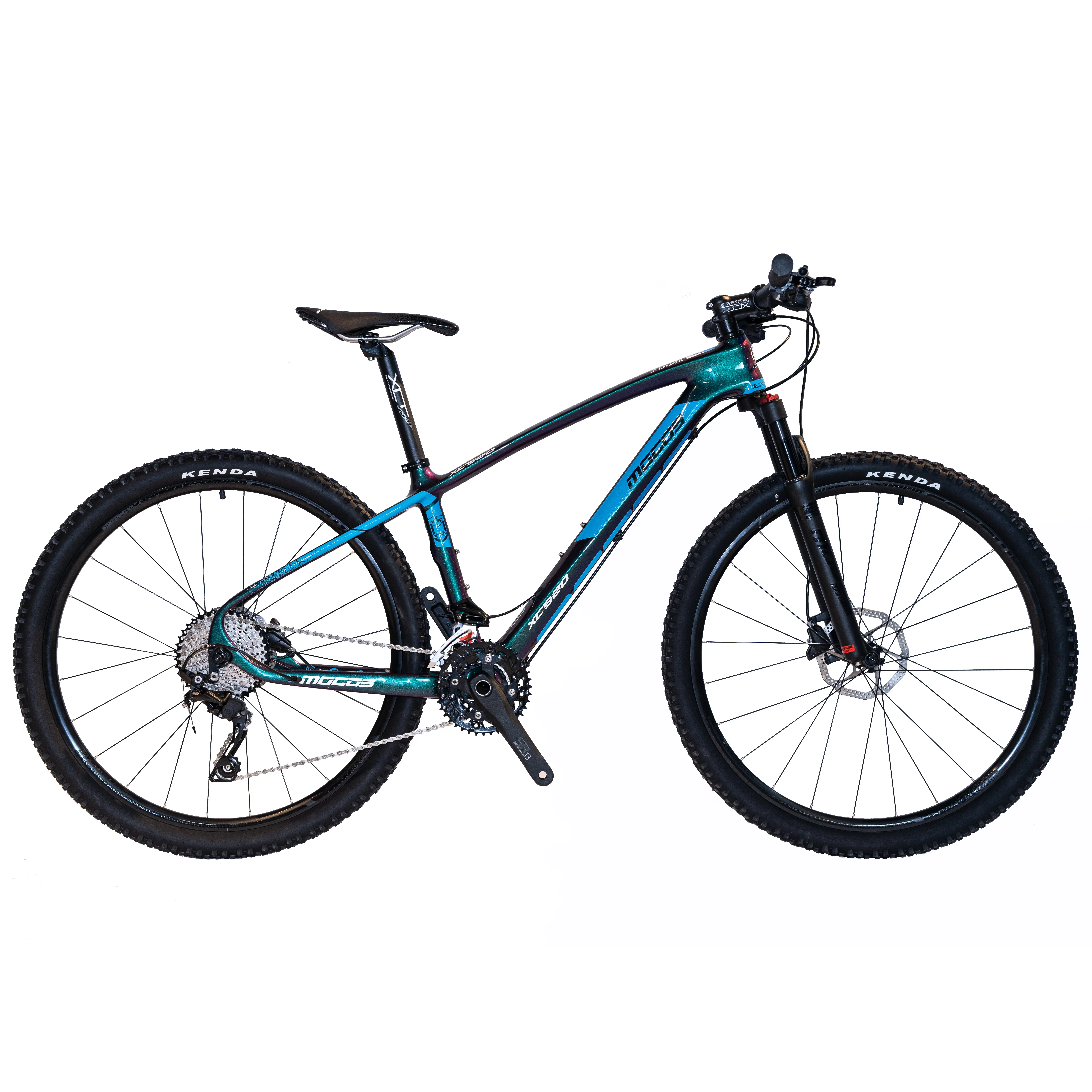 Bicicleta personalizada de fábrica, quadro de fibra de carbono, garfo masculino, mountain bike, 27.5 polegadas