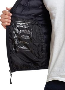 2024 OEM Lightweight Custom Casual Polyester Men's Waterproof Breathable Pack a Travel Neck Pillow Instead of a Down Jacket - Product Image 6
