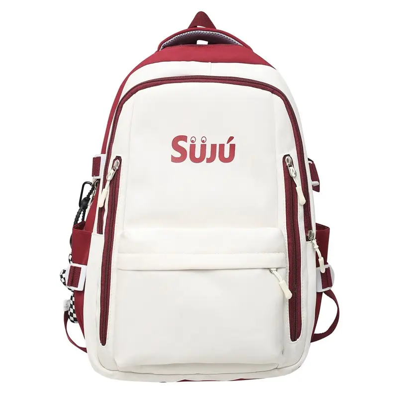Sac à dos de voyage de loisirs sac à dos avec logo personnalisé cadeau promotionnel sacs d'école en tissu de couleur unie pour les collégiens du primaire