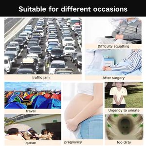 यात्रा के लिए अनुकूलित पैकेजिंग डिस्पोजेबल मूत्र बैग - Product Image 4