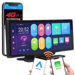 Newest 4G Dashcam Integrated Ai Box Carplay &amp; <strong>Android</strong> Auto Mirror Link/Google/GPS/FM 10.3Inch 1080P Smart Electronics Dash Cam - Product Image 1