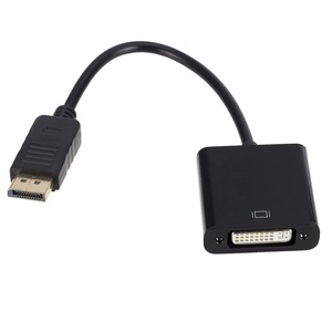 DisplayPort-DVIアダプターDP-DVIコンバーターオス-メスPCラップトップブラック用ディスプレイポートケーブルコンバーターと互換性があります - Product Image 5