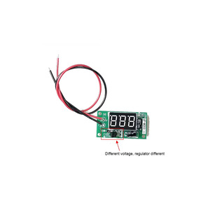 Taidacent 5V 12V 24V Sin memoria Módulo de contador de disparo NPN de bajo nivel Módulo de medidor de conteo 3 dígitos Pantalla roja Contador digital - Product Image 2