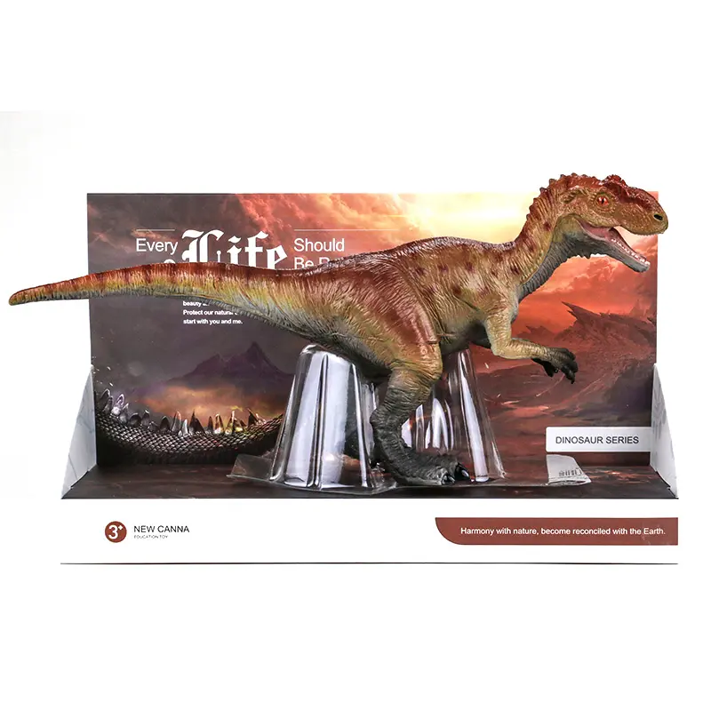 2021 الأحمر ألوصور التعليمية مجموعة البلاستيك الحيوان واقعية ديناصور لعبة مجسمة