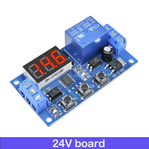 DC 12V 24V LED relè di automazione relè di tempo di ritardo digitale Trigger circuito di controllo del ciclo di controllo del ciclo regolabile relè interruttore - Product Image 5