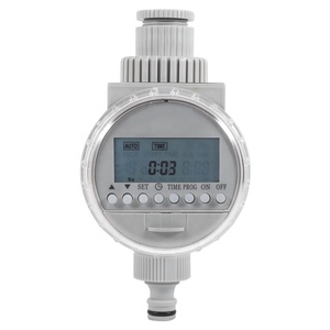 Timer elettronico automatico Display Lcd Timer acqua casa giardino Timer acqua Controller solare per sistemi di irrigazione giardino - Product Image 5