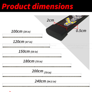 แถบไฟประตูรถกระบะ LED 49 "60" 12V 24V แบบไดนามิก IP67 5โหมดไฟท้ายกระบะหลังพร้อมไฟแถบสัญญาณพวงมาลัย - Product Image 6