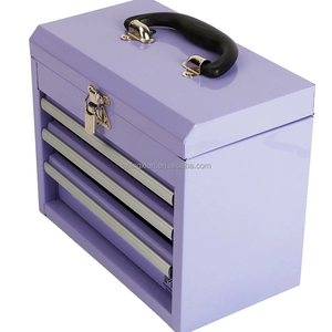迷你工具箱顶部和底座专业工具箱，桌面迷你金属储物盒 - Product Image 3