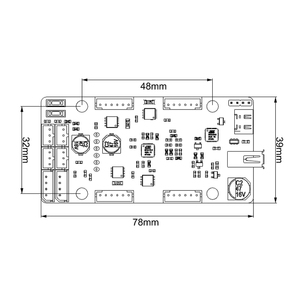 Controlador de Robot miniROS STM32 Chip 6-14V Soporte de voltaje Codificador Motor Bus Servo Sistema de fuente de alimentación independiente - Product Image 3