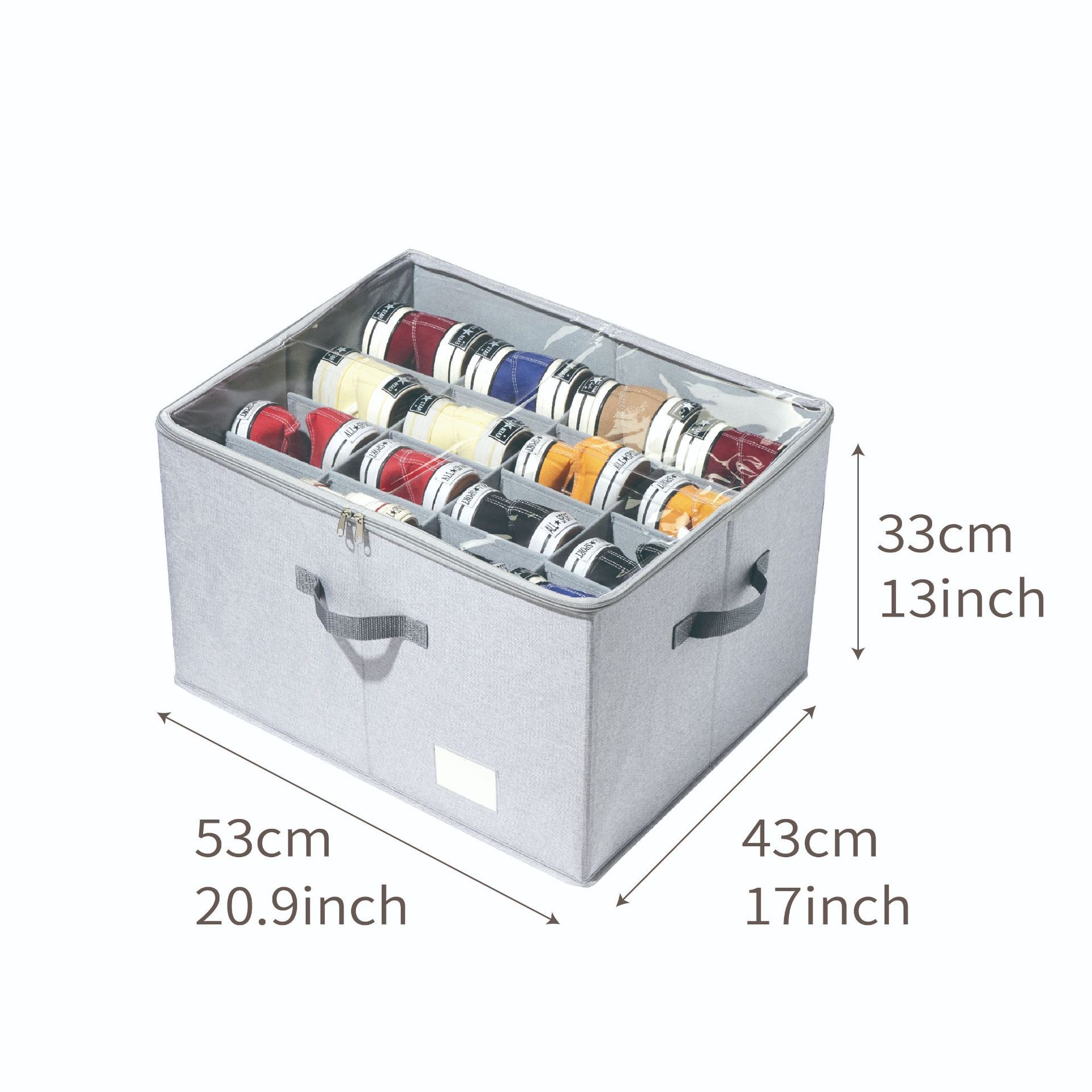 16-compartment shoe box, 53*43*33cm