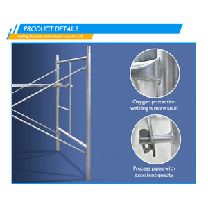 Andamio de marco de paso de altura de Material de construcción de acero fácil de desmontar y montar para decoración interior/exterior - Product Image 5