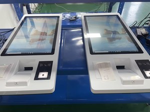 21.5/24/27/32'' Capacitive Touch Screen Bill Payment Kiosk 80mm <strong>Built</strong>-<strong>In</strong> <strong>Printer</strong> QR Scanner for Win/ <strong>Android</strong> OS Payment <strong>Device</strong> - Product Image 6