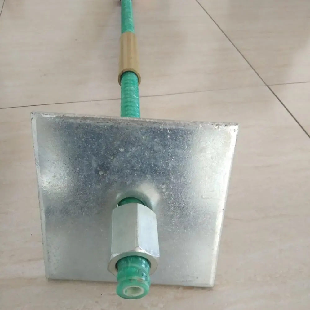グラスファイバーロックボルトとナットをサポートする中国の超耐久性鉱山屋根