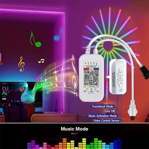 WS2812B Bluetooth контроллер для адресной светодиодной ленты WS2811 Dream Color RGB светодиодная лента 24key ИК пульт дистанционного управления музыкой - Product Image 5