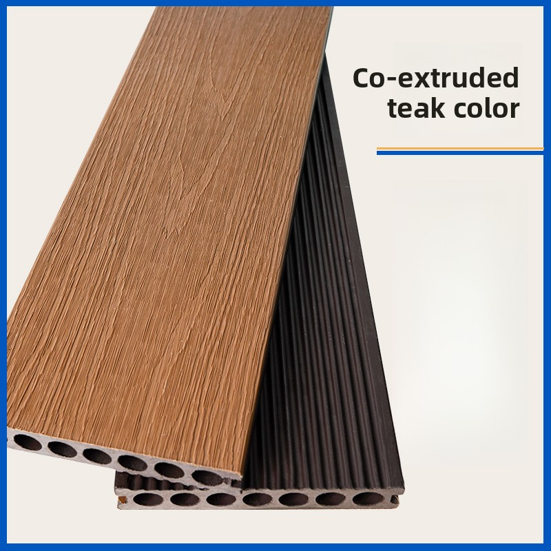Second generation co extruded teak color; 1㎡