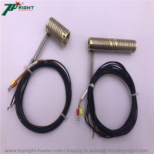 Electric Resistance Coil <strong>Heater</strong> with Thermocouple <strong>Type</strong> <strong>K</strong> for Hot Runner System