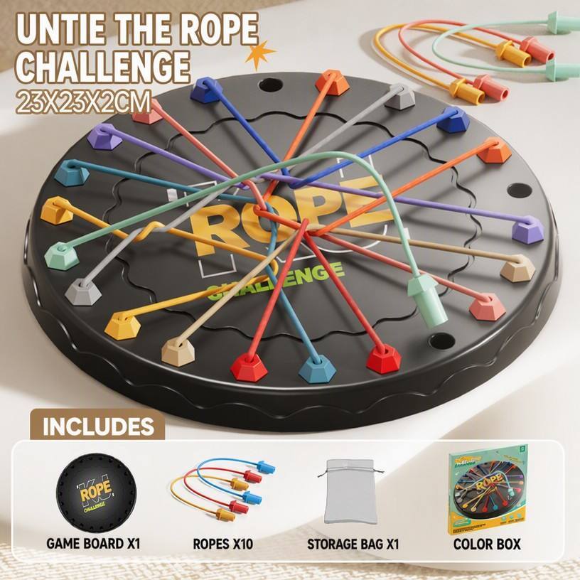 Rope-untying battle-english color box