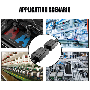 Riel de guía lineal a prueba de óxido cromado de alta precisión HLTNC HGR15 20 25 30 35 45 55 65 con bloques HGH HGW para máquina CNC - Product Image 6