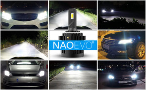 GESLLA fabrika 144w 15200lm hepsi bir tasarım araba ışık G2 Pro Led Para oto far 6500k H7 Led far Faros H4 H4 ampul - Product Image 6