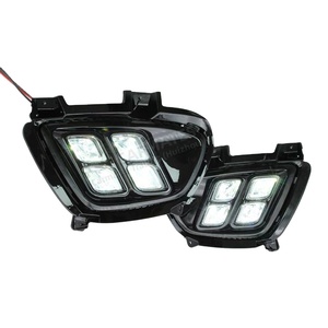 CARMATES <strong>LED</strong> DRL Daytime Running Light Fog Lamp Fog Light Daylight With Turn Signal Light for KIA Sorento 2015 2016 <strong>U</strong>.<strong>S</strong> Type - Product Image 1