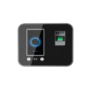 Fingerprint Machine Time Clocks for Employees Small Business With 4.3&quot; TFT Touch Screen Face Recognition - Product Image 1