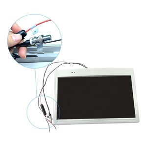 15.6inch <strong>Bus</strong> Coach Train DC12-24V Multi-language Support Monitor Roof Mounted Wall Mounted One Video Input HD Ads <strong>Player</strong> - Product Image 4