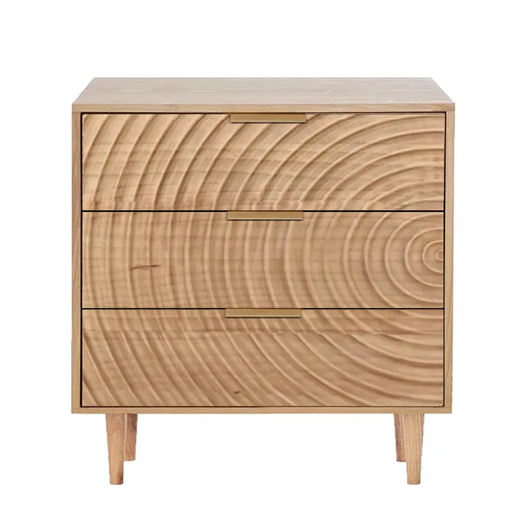 Gabinete de madera para sala de estar, mueble lacado de consola, aire nórdico, entrega rápida