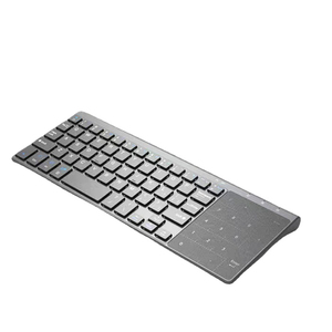 Mini teclado inalámbrico portátil Touchpad para multidispositivo 2,4 GHz USB Compatible TVWindows Android Chrome OS Laptop Tablet - Product Image 6
