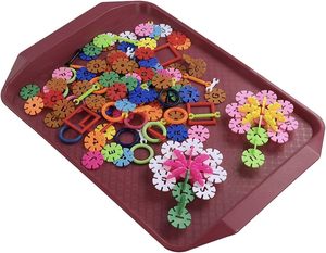 定制矩形塑料快餐托盘耐用防滑PP托盘 - Product Image 4