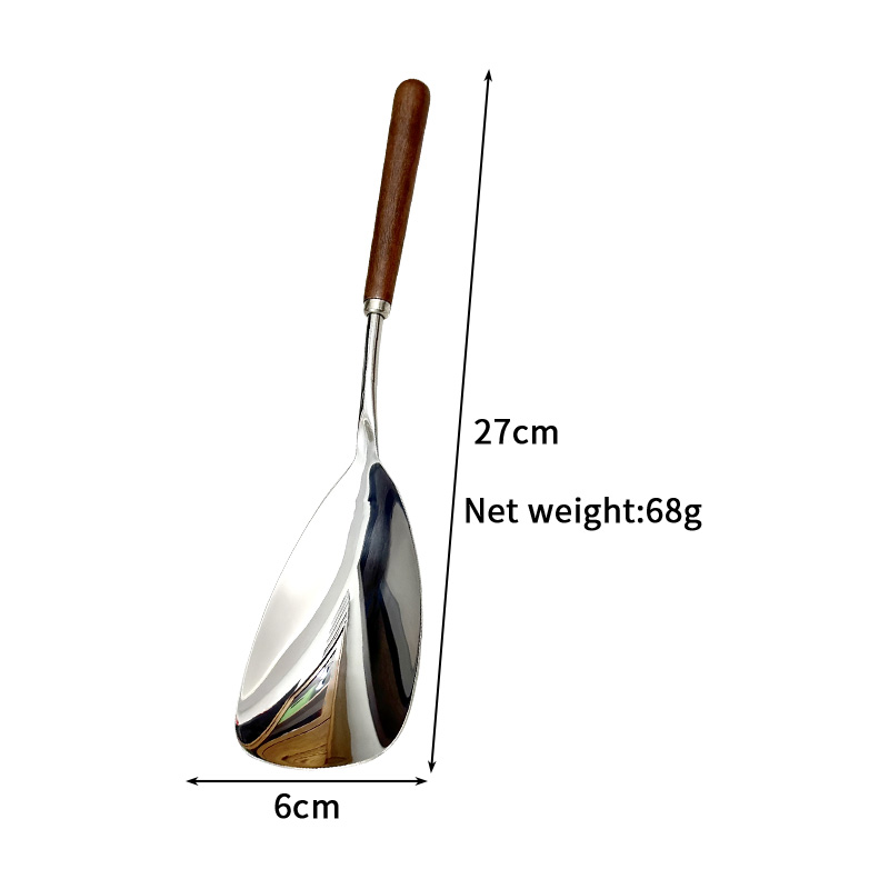 304 Wooden Handle Mini Spatula