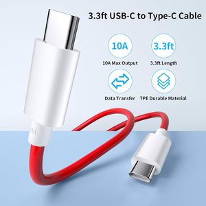 PD สายชาร์จเร็ว supervooc 65W สำหรับ OnePlus Ace 12 11 10T 9 8T 7T Pro USB C เพื่อชาร์จสายเคเบิลแบบ C 6T 5T - Product Image 2