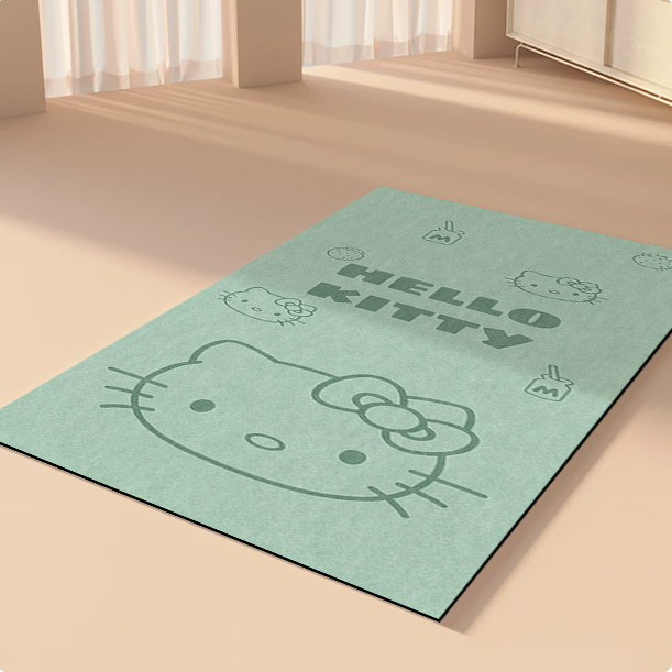 Alfombra de gatito de lima