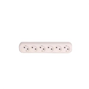 6 <strong>Way</strong> Extension Plug and <strong>Socket</strong> <strong>Socket</strong> with No Grounding - Product Image 1