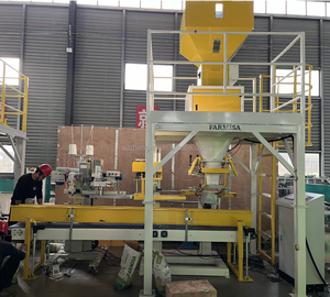 Hot Selling 5kg 15kg 25kg 50kg Feed Packing Machine With Automatic Bag Traction <strong>System</strong> Granule Animal Food Packaging Machine