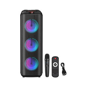 USB personalizable de 40W para altavoz Bluetooth con alta calidad de sonido e iluminación LED RGB multifunción conveniente para uso en computadora