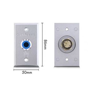 E03 pulsante di uscita di rilascio della porta in alluminio per aprire il pulsante di uscita del controllo di accesso della porta - Product Image 6
