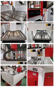 热卖小型数控刳刨机2.2kw主轴电机台式数控刳刨机6060 - Product Image 6