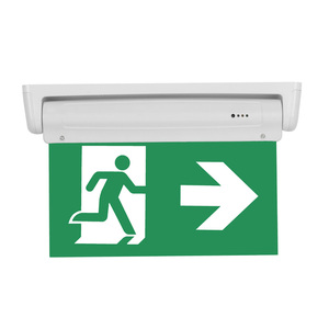 CE và SAA <span class=keywords><strong>Exit</strong></span> dấu hiệu chạy người đàn ông hai mặt 3 giờ Pin dự phòng khẩn cấp ánh sáng - Product Image 3