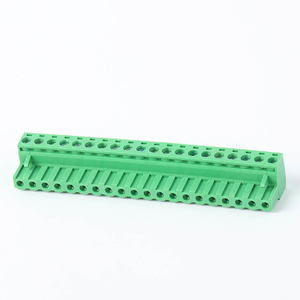 24 Way Long Pin Phoenix Pluggable <strong>Terminal</strong> <strong>Block</strong> Screw Connect <strong>MSTB</strong> 2.5/24-ST Green 2EDGK-5.08-24P - Product Image 5