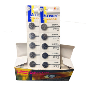 Cr 2032 3V Pin Lithium CE nút di động Pin đồng xu 5 cái/vỉ 220mAh CR1220 CR1632 CR2032 CR2450 cho đồng hồ - Product Image 1