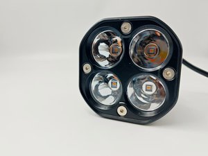 スポットビーム付きハイプロファイルLEDワークライトDC10-30v IP67 LEDスクエアワーキングランプ - Product Image 4
