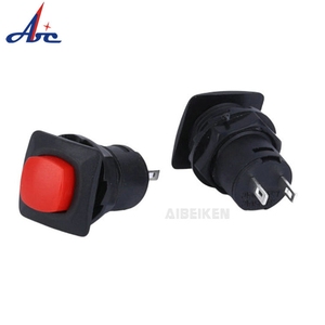 DS-425 pulsante quadrato interruttore a pulsante autobloccante a scatto acceso/spento 12mm 3A 125V 1.5A 250V AC