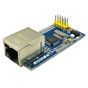 Yeni W5500 Ethernet ağ modülü donanım TCP / IP 51 / STM32 mikrodenetleyici programı W5100 üzerinde