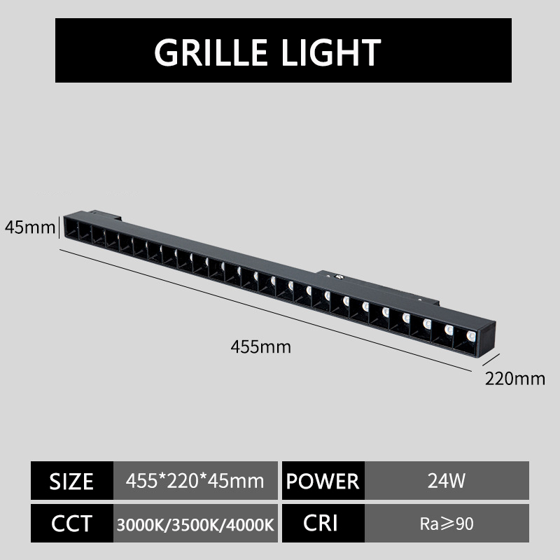 LAMPE DE GRILLE 24W