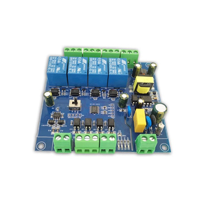 AC 220V Modbus RTU4チャンネルリレーモジュールスイッチRS485/TTLUARTインターフェース4方向入力出力DC3.3-24V Chipwelldone - Product Image 1