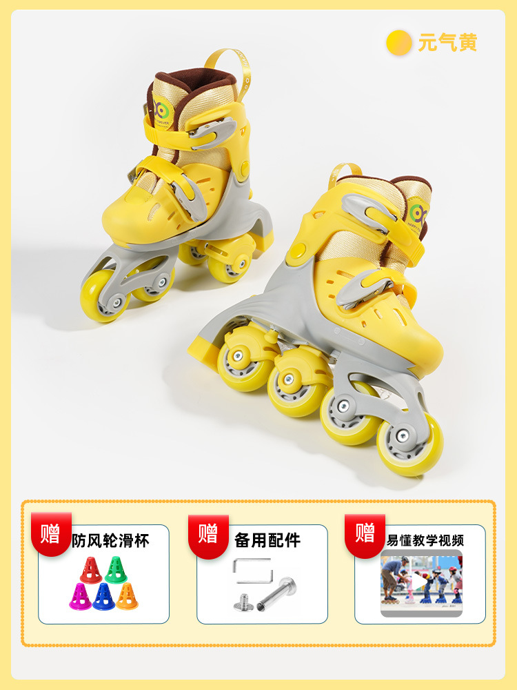 yellow single shoes