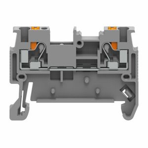 China Manufacturer's Din Rail 2-<strong>Layer</strong> <strong>Terminal</strong> <strong>Blocks</strong> Screwless Copper PC Connector with <strong>Spring</strong> for PCB <strong>Spring</strong> <strong>Terminal</strong> <strong>Block</strong> - Product Image 2
