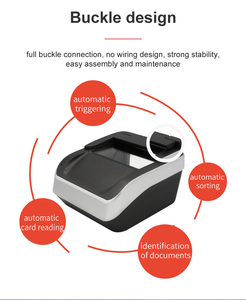 ICAO <strong>Doc</strong> 9303 Compatible Full-Page MRZ Passport <strong>Reader</strong> with RFID USB Interface Free SDK Business Card Scanner in Stock - Product Image 5
