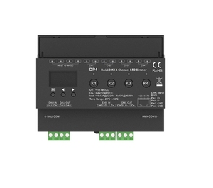 Nuova SKYDANCE DP4 DALI/DMX 12A 12-48VDC 4 canali a tensione costante DALI LED Dimmer per 3 modalità di oscuramento - Product Image 5